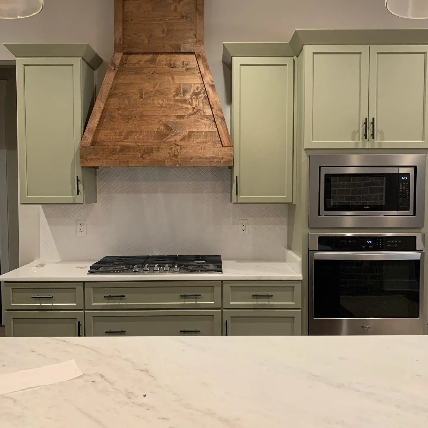 SW 6164 kitchen cabinets 