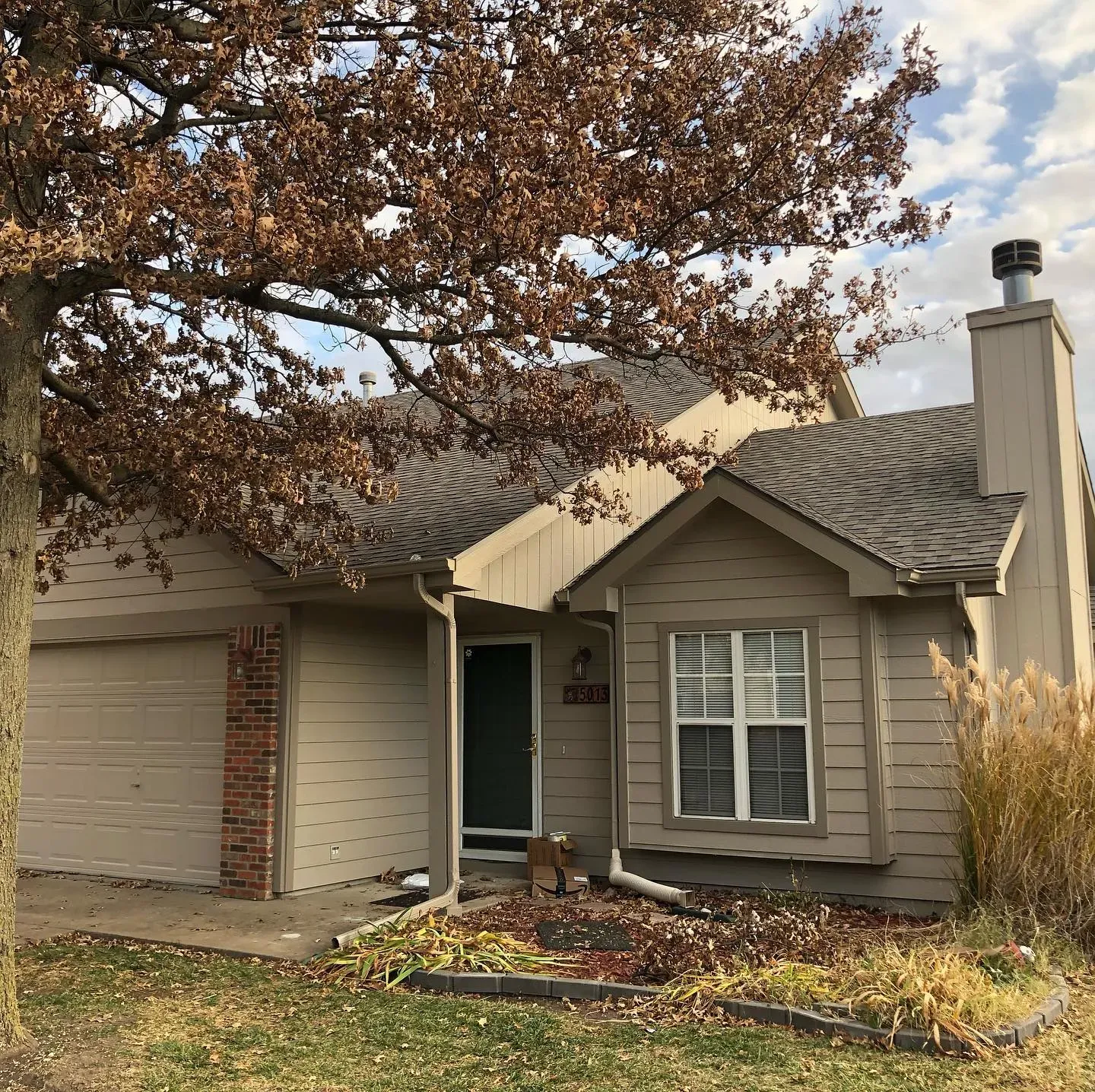 Taupe Tone house exterior color