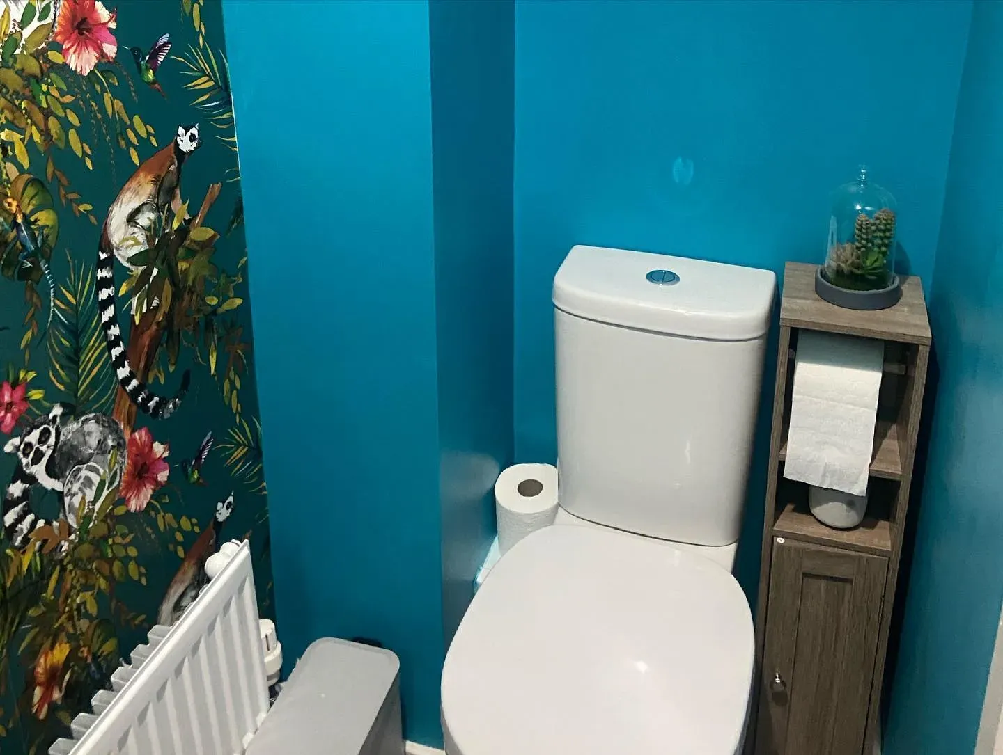 Teal Touch bathroom color review