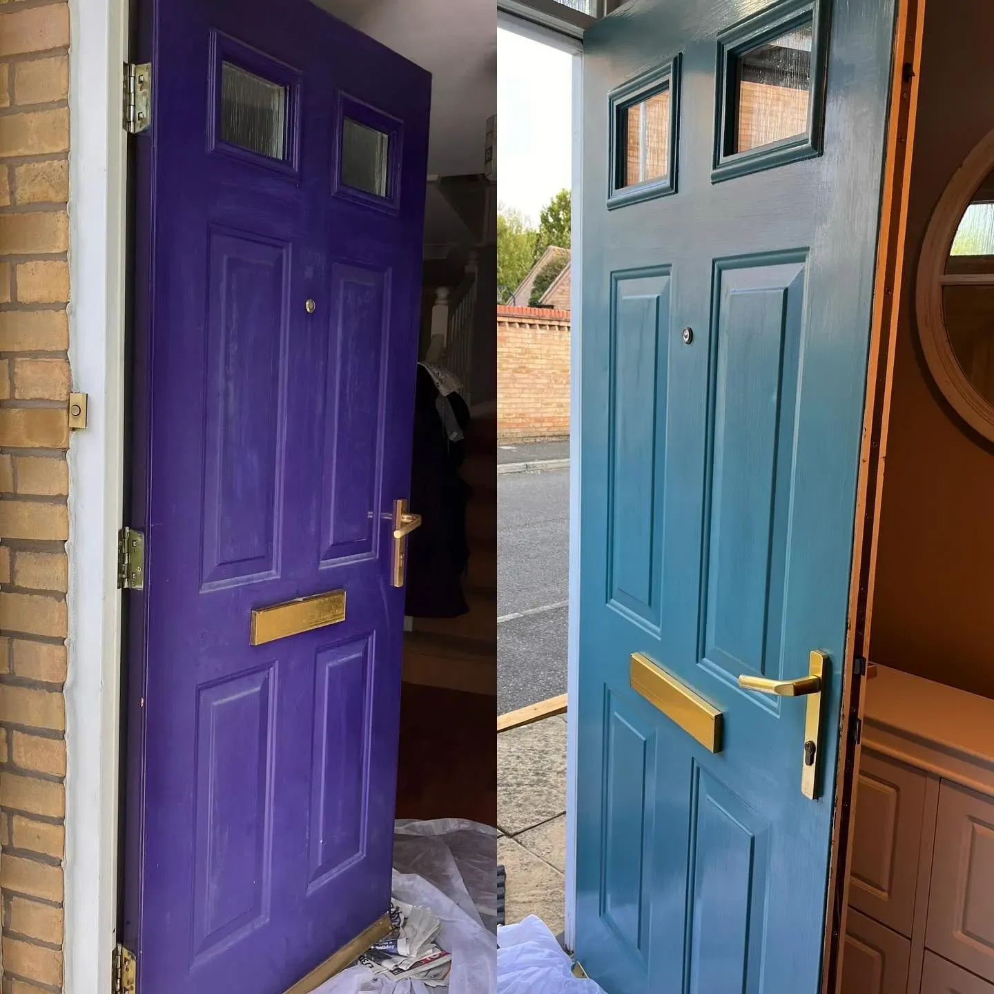 Dulux 10BG 21/141 front door color review