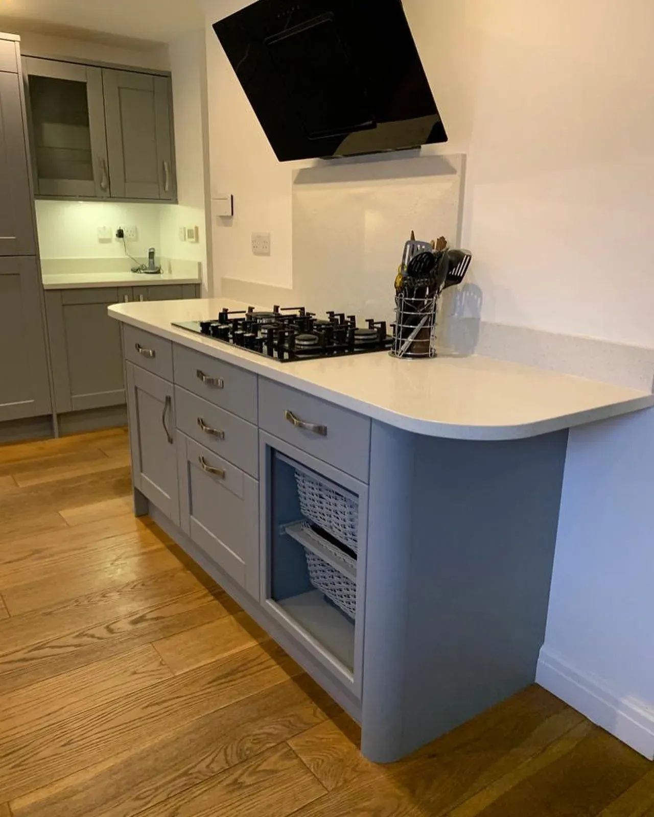 RAL Classic  Traffic grey A kitchen cabinets color review