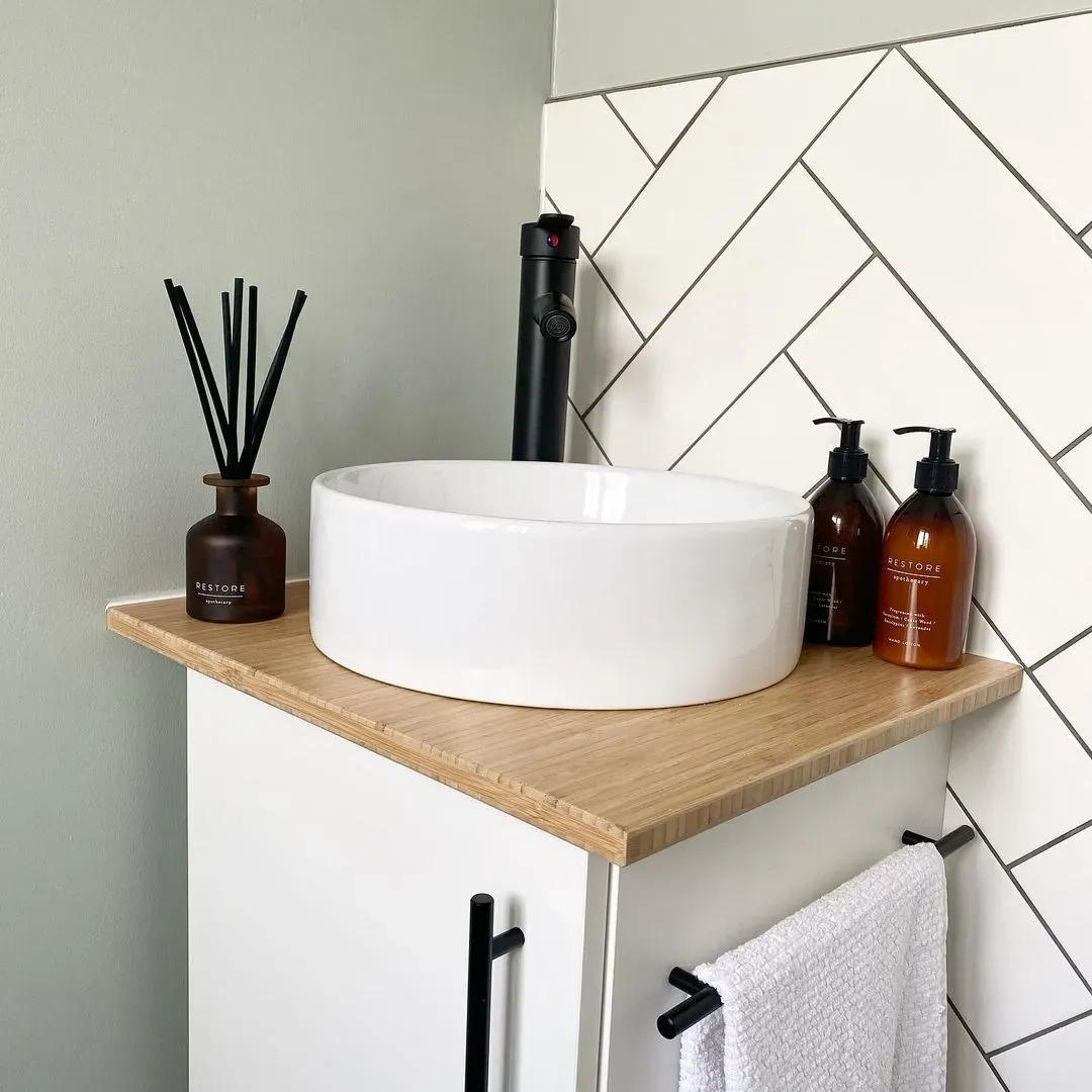 Dulux Tranquil Dawn bathroom inspiration