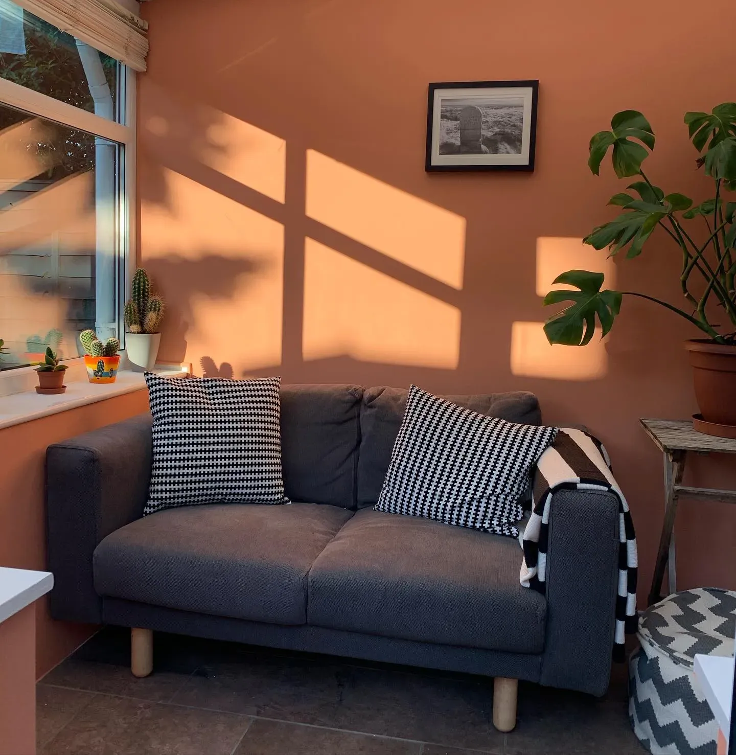 Dulux Tuscan Terracotta living room paint