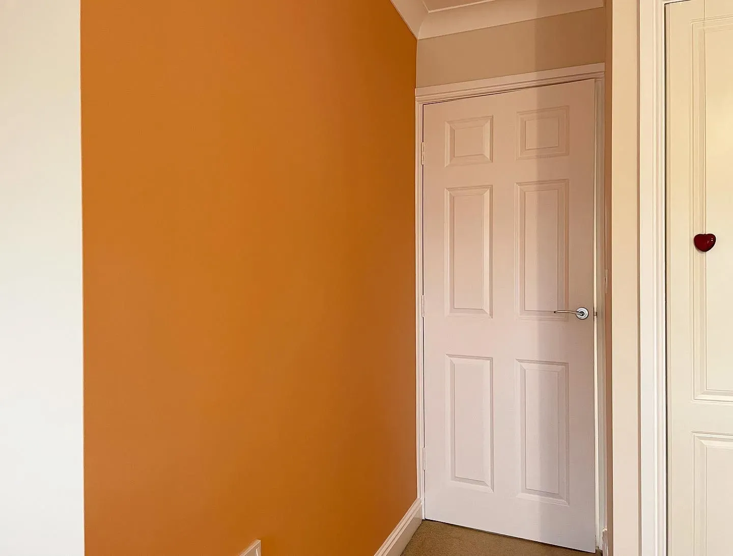 Dulux Tuscan Terracotta bedroom paint