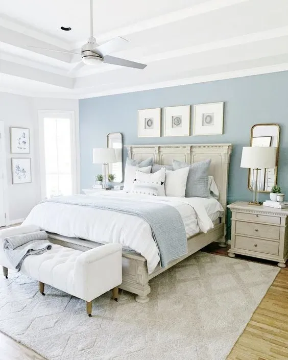 Sherwin Williams Upward bedroom inspo