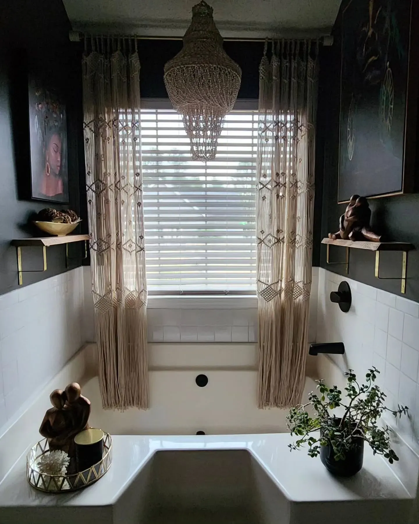 SW 7048 bathroom paint