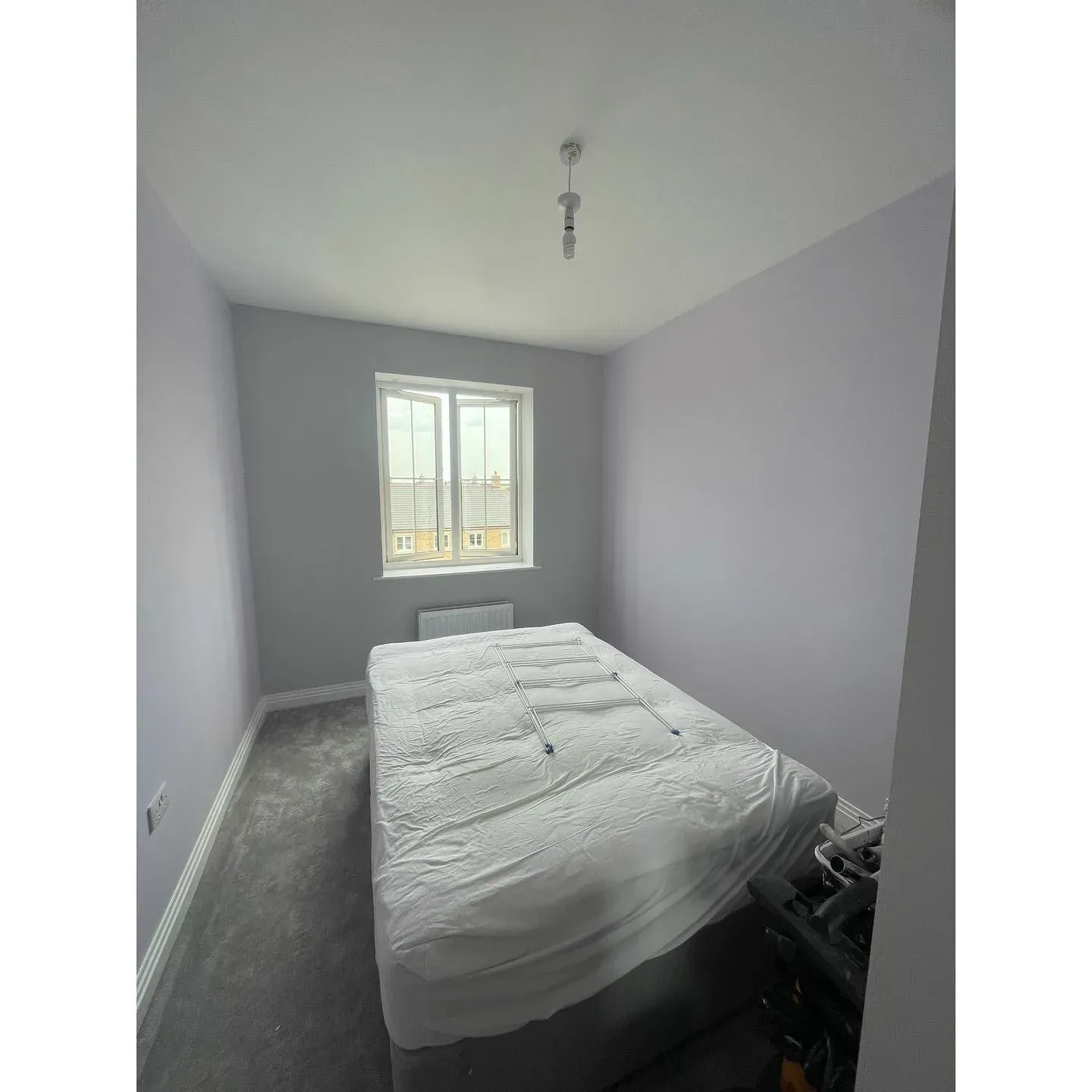 Dulux Violet White bedroom paint