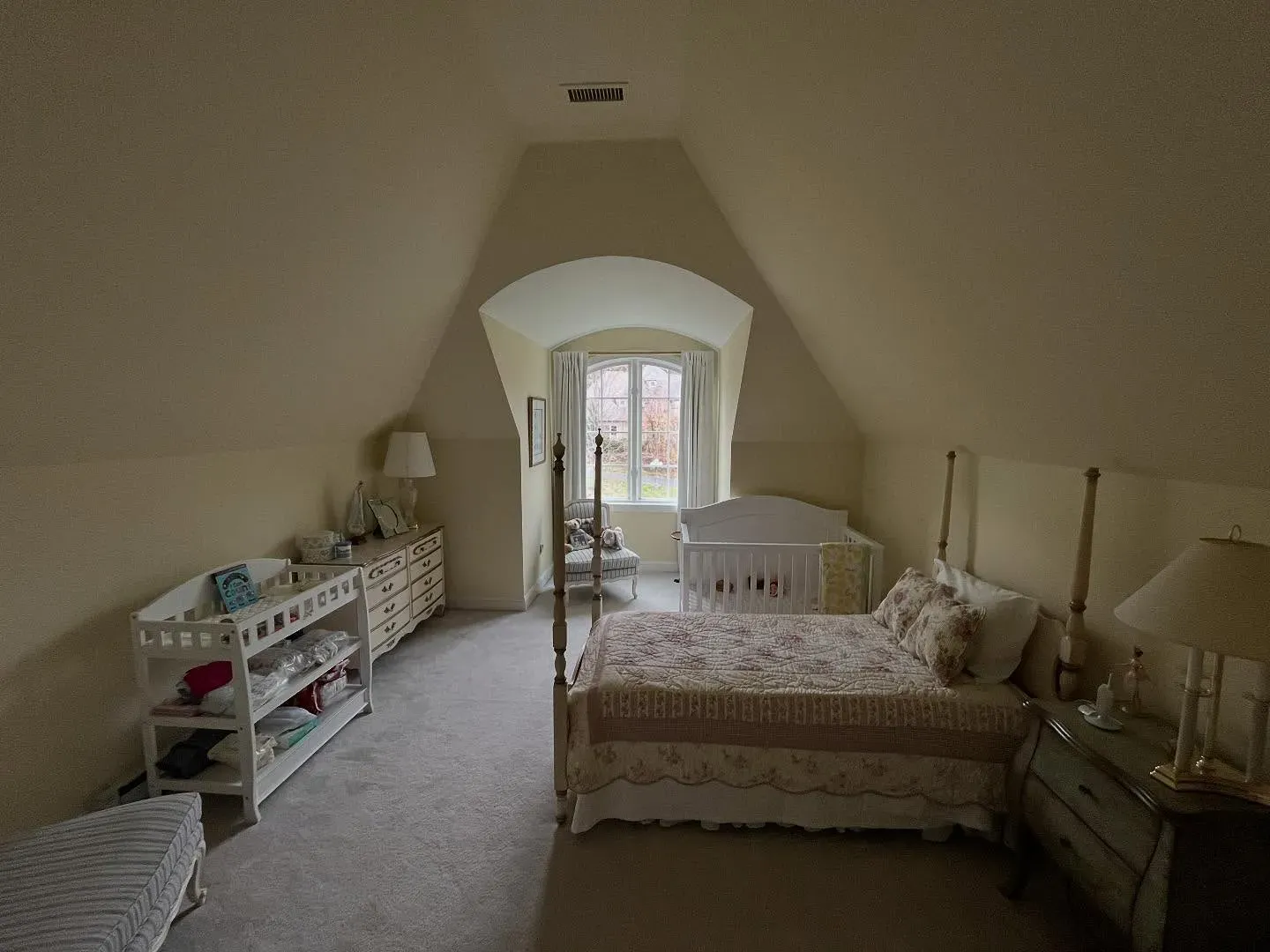 Sherwin Williams Vital Yellow bedroom color