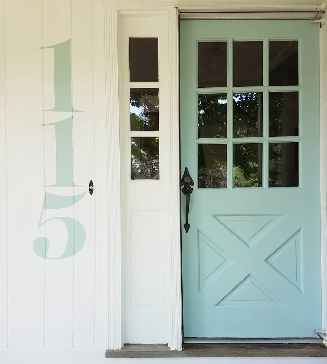 SW Watery front door color