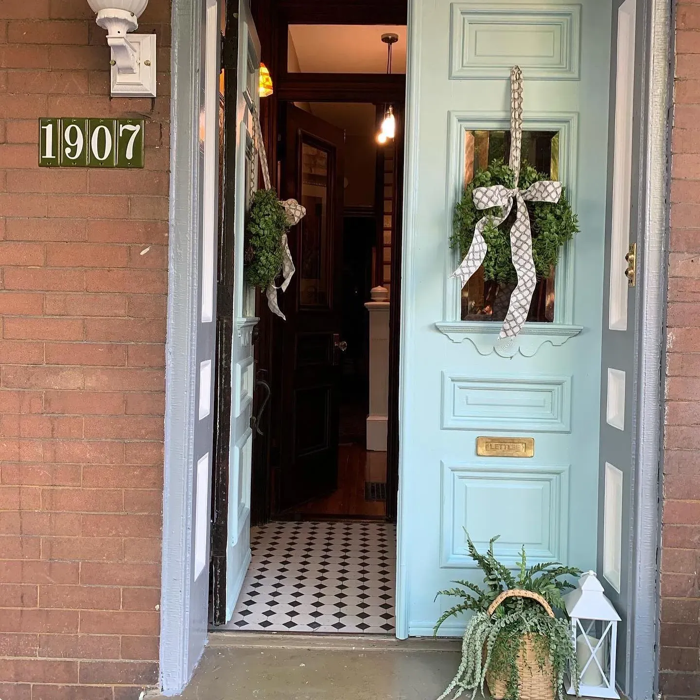 SW Watery front door color review