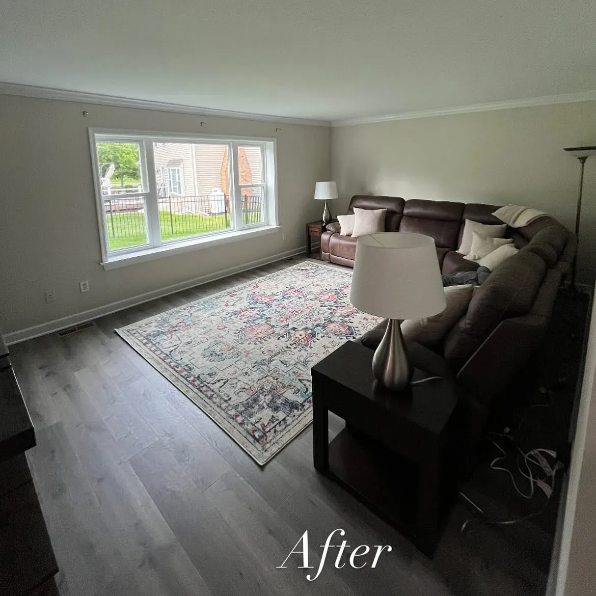 SW White Sesame living room paint