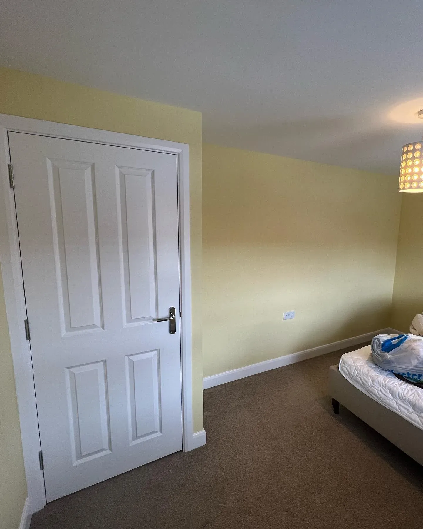 Dulux Wild Primrose bedroom paint