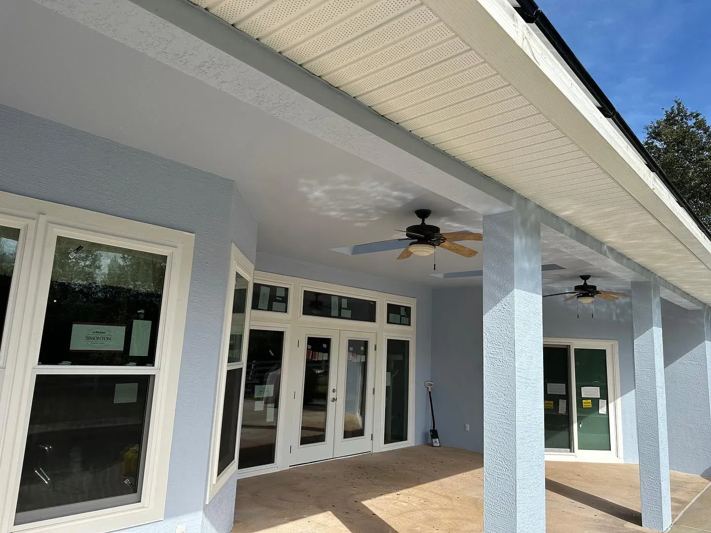 SW Wondrous Blue exterior paint