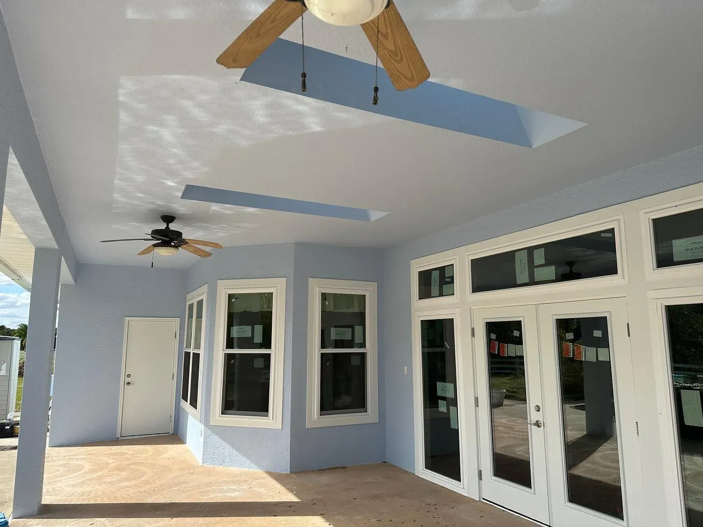 SW Wondrous Blue house exterior paint