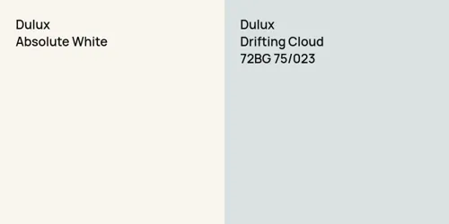 null Absolute White vs 72BG 75/023 Drifting Cloud