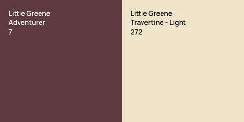 7 Adventurer vs 272 Travertine - Light