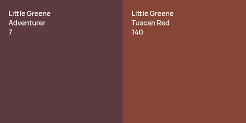 7 Adventurer vs 140 Tuscan Red