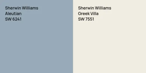 SW 6241 Aleutian vs SW 7551 Greek Villa