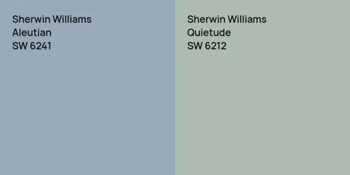 SW 6241 Aleutian vs SW 6212 Quietude