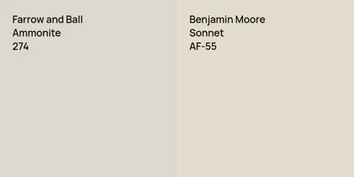 274 Ammonite vs AF-55 Sonnet