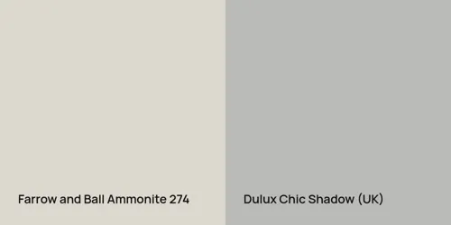 274 Ammonite vs 00NN 53/000 Chic Shadow