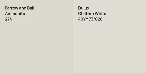 274 Ammonite vs 40YY 73/028 Chiltern White