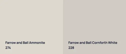 274 Ammonite vs 228 Cornforth White