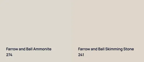 274 Ammonite vs 241 Skimming Stone