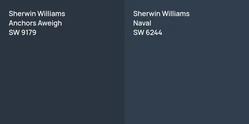 SW 9179 Anchors Aweigh vs SW 6244 Naval