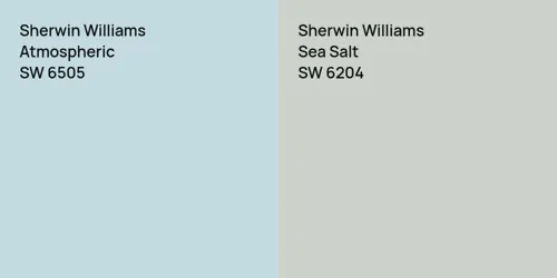 SW 6505 Atmospheric vs SW 6204 Sea Salt