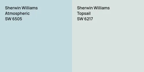 SW 6505 Atmospheric vs SW 6217 Topsail