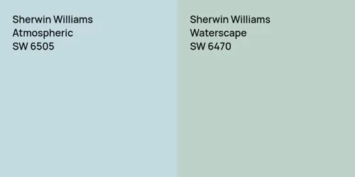 SW 6505 Atmospheric vs SW 6470 Waterscape