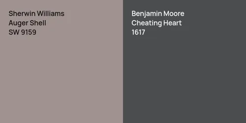 SW 9159 Auger Shell vs 1617 Cheating Heart