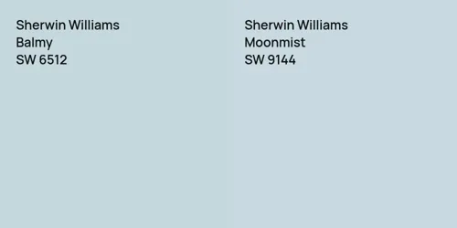 SW 6512 Balmy vs SW 9144 Moonmist