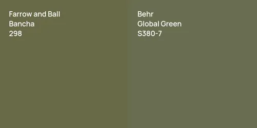 298 Bancha vs S380-7 Global Green