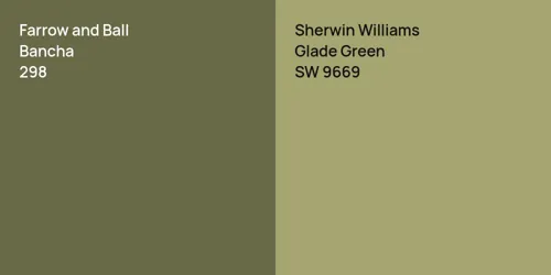 298 Bancha vs SW 9669 Glade Green