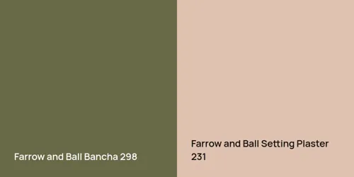 298 Bancha vs 231 Setting Plaster