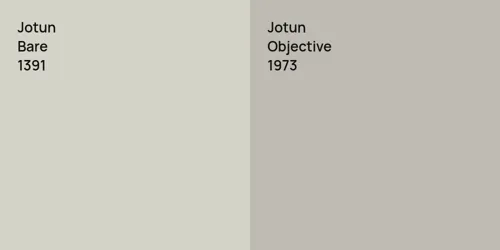 1391 Bare vs 1973 Objective