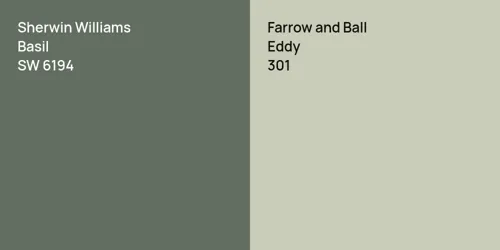 SW 6194 Basil vs 301 Eddy