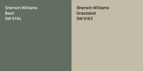 SW 6194 Basil vs SW 6163 Grassland