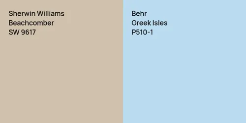 SW 9617 Beachcomber vs P510-1 Greek Isles