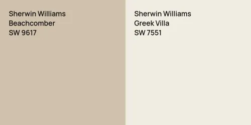 SW 9617 Beachcomber vs SW 7551 Greek Villa