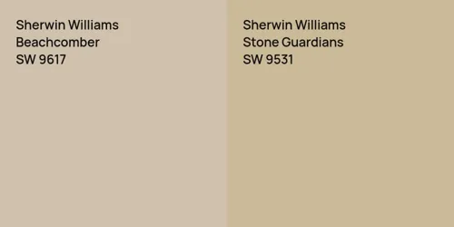 SW 9617 Beachcomber vs SW 9531 Stone Guardians