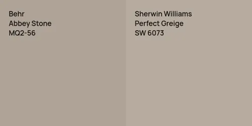 MQ2-56 Abbey Stone vs SW 6073 Perfect Greige