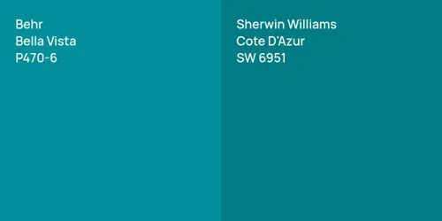 P470-6 Bella Vista vs SW 6951 Cote D'Azur