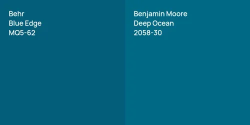 MQ5-62 Blue Edge vs 2058-30 Deep Ocean