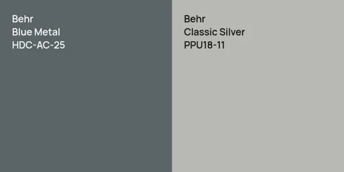 HDC-AC-25 Blue Metal vs PPU18-11 Classic Silver