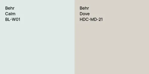 BL-W01 Calm vs HDC-MD-21 Dove