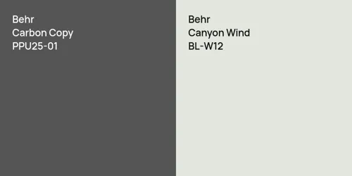 PPU25-01 Carbon Copy vs BL-W12 Canyon Wind