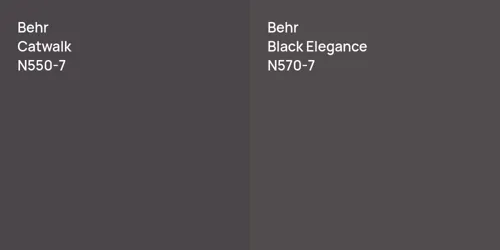 N550-7 Catwalk vs N570-7 Black Elegance